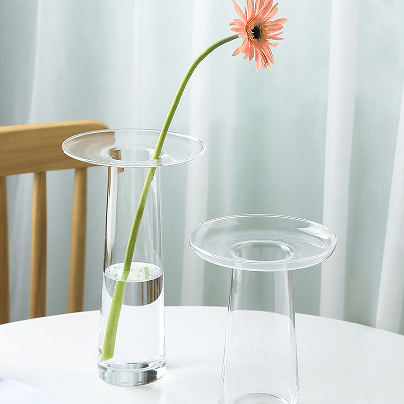 Propagation Station Vase - LIVETAI Vas Kaca Hidroponik Berbentuk T
