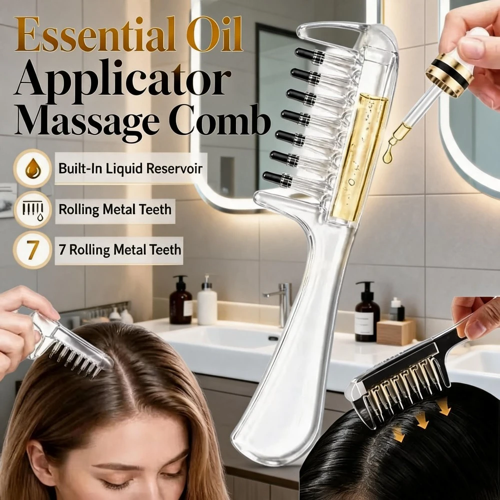 Root Stimulator Liquid - Sisir Pemandu Cairan Minyak Esensial, Alat