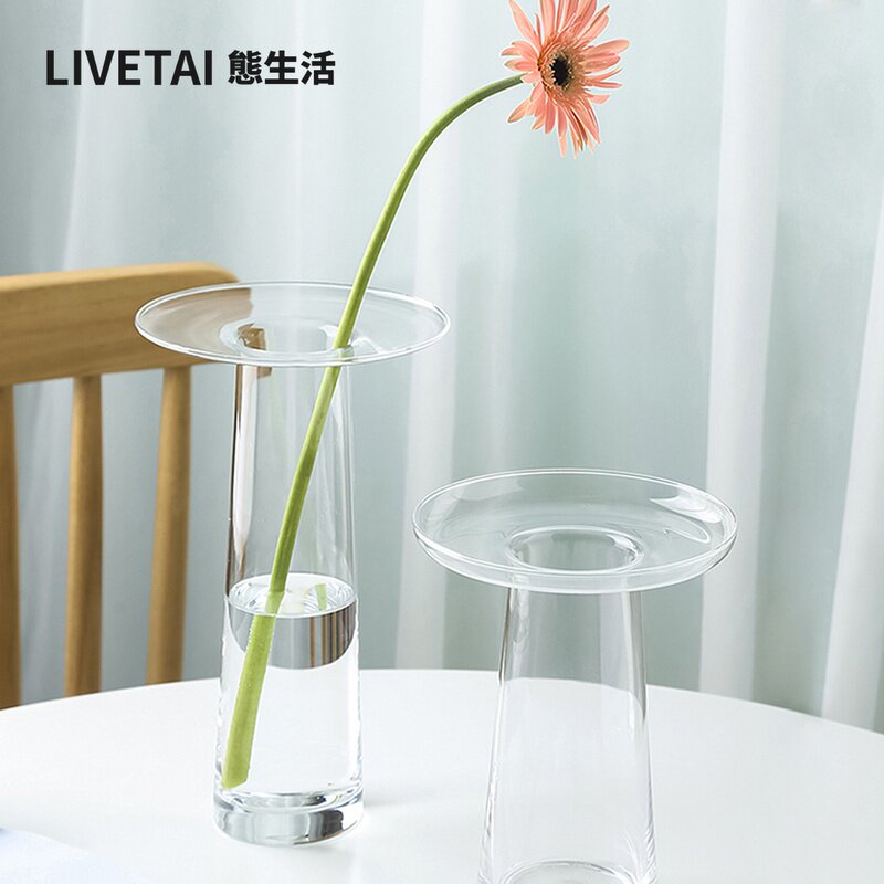 LIVETAI Vas Kaca Hidroponik Be - Propagation Station Vase ulasan dan harga